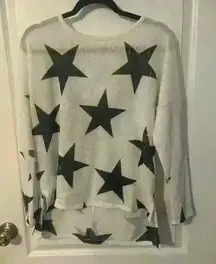 Altar’d State light‎ weight star sweater-top