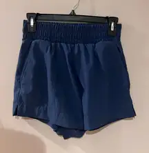 Abercrombie & Fitch Navy Athletic Shorts