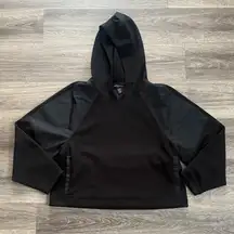 Athleta Black Hoodie Sixe XL Women’s Oversized Pullover Athletic Sweater