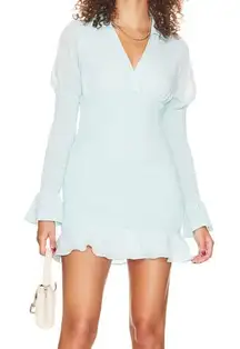 Majorelle Cheyenne Shirt Dress in Blue, Size XS​​​
