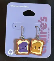 Claire’s Peanut Butter and Jelly Earrings