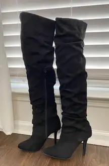 Over The Knee High Heel Boots