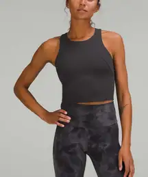 Lululemon Invigorate Tank Top Graphite Gray Size 8