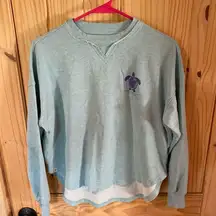 Simply Southern Light Blue Sweater