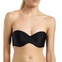 B39 -- Lilyette Strapless Defining Moments Shaping Underwire Bra 0929 Black 34D