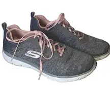 Skechers  Air-Cooled Memory Foam Lite-Eight Grey Sneakers Size 10