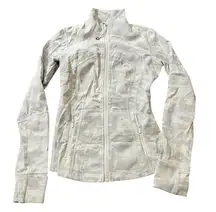 Lululemon Define Jacket *Luxtreme Incognito Camo Jacquard Alpine White Starlight