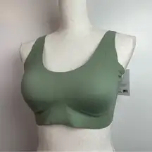 Knix NWT Pullover Green Sports Bra