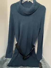 AB STUDIO WOMEN SWEATER TEAL SIZE Medium  Cozy Holiday