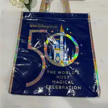 Walt Disney World 50th Anniversary Celebration‎ Castle Tote Bag New