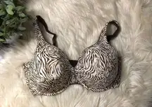 Vanity Fair animal print bra 36DD