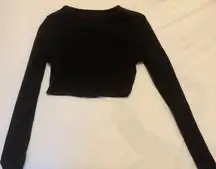 Long Sleeve Crop Top