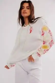 Free People We The Free Sea Friends Long-Sleeve Tee Size M