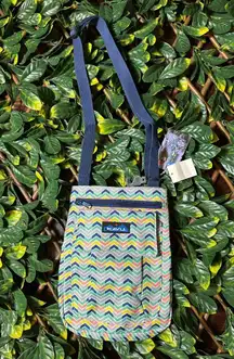 Kavu Multicolor Zig Zag Bag NWT