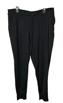 Lolë high rise black pocket joggers XL Cozycore lounge comfortable 741
