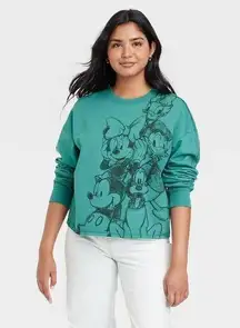 Disney Juniors' Mickey & Friends Long-Sleeve T-Shirt Sweatshirt