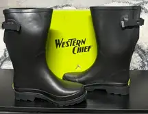 Western Chief Black Women's Rain Boots