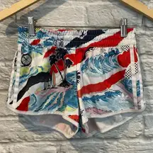 Adidas Originals Women's Venice Beach Track Shorts Size XS 3 Stripes Trefoil