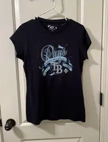 Tampa Bay Rays Women's XL Short Sleeve T-Shirt Size XL G-III Sports For Her