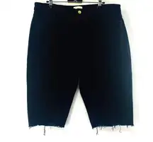 Favorite Daughter The Eva Long Slim Short Black Portland Size 33 New With Tags