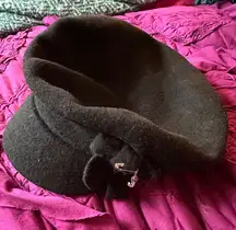 Juicy Couture Wool Y2K newsboy cap