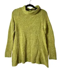 Margaret O’Leary green wool‎ sweater women’s medium