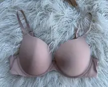 Skims Fits Everybody Push Up Demi Bra Mica Size 42C