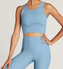 Strut This Blue Sports Bra