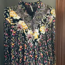 Free People Floral Boho Minidress Sz. XS