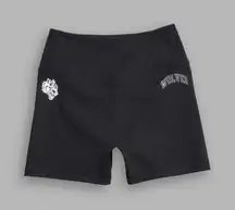 Darc Sport SHE Loyalty Pearl Energy Shorts Cross Over Waistband Black Gym S