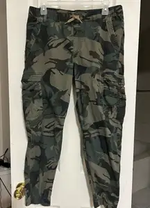 camo cargo joggers