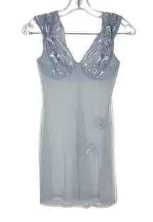 Malizia by La Perla Sheer Lace Chemise  Sz 36 / S