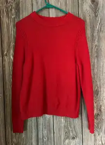 A New Day Sweater Red
