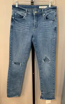 Anthropologie Slim Boyfriend Jeans Distressed Size‎ 28