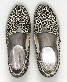 Bobs By Skechers Memory Foam, Cheetah Animal Print Slip On Shoes Women Sz 10