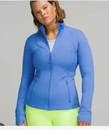 Lululemon Define Jacket Luon Blue Nile, Size 8 Viral Bbl Athletic Jacket New