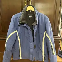 Inside Edge Blue Jacket with Cream Accents