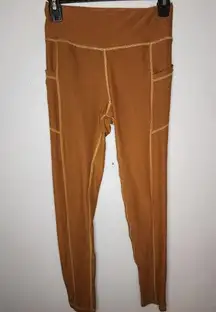 Wolven Turmeric Pocket Legging