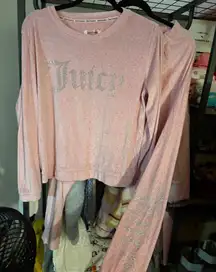 Juicy Couture Pink Leopard Print Top
