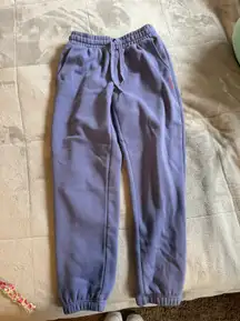 Purple Joggers