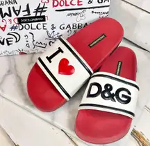 Raised Leather Logo Slides