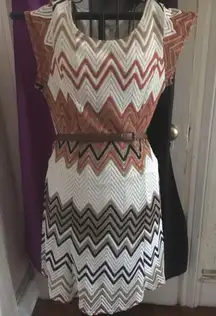 70’s Dress With Belt