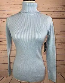 Boston Proper NWT  Turtleneck Sweater Small Long sleeve 2AW3931 Pullover Viscose