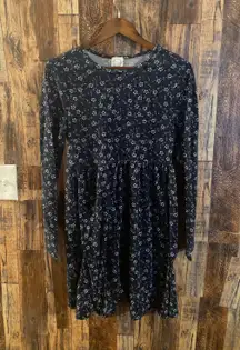 Women Long Sleeve Dress Cotton Size 6