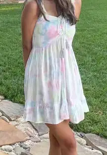 Pastel Tye-Dye Cover Up/Dress