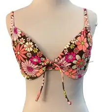 NWT Salt & Cove Multi Color Floral Swim Bra