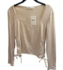 NWT Elodie Cinched Side Top