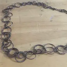 Elegant Circle Link Necklace from daisy Fuentes