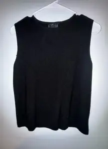 Linda Allard Ellen Tracy‎ black top sleeveless size X