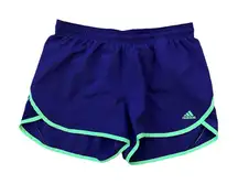 Adidas Running Shorts Contrast Trim Purple M
